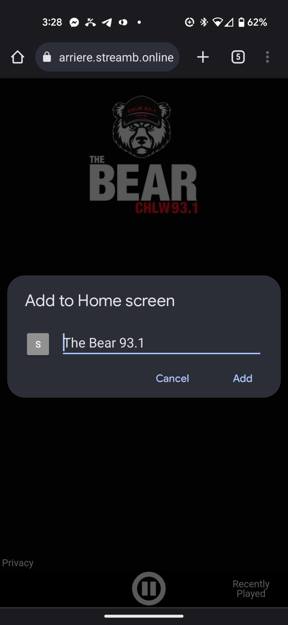 THE BEAR CHLW 93.1 BARRIERE, BC RADIO STATION